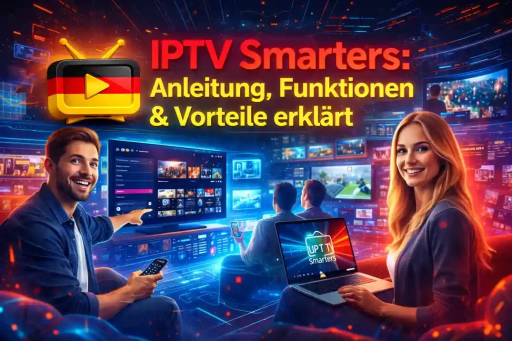 iptv smarters App: Anleitung und Funktionen auf einem Smart TV